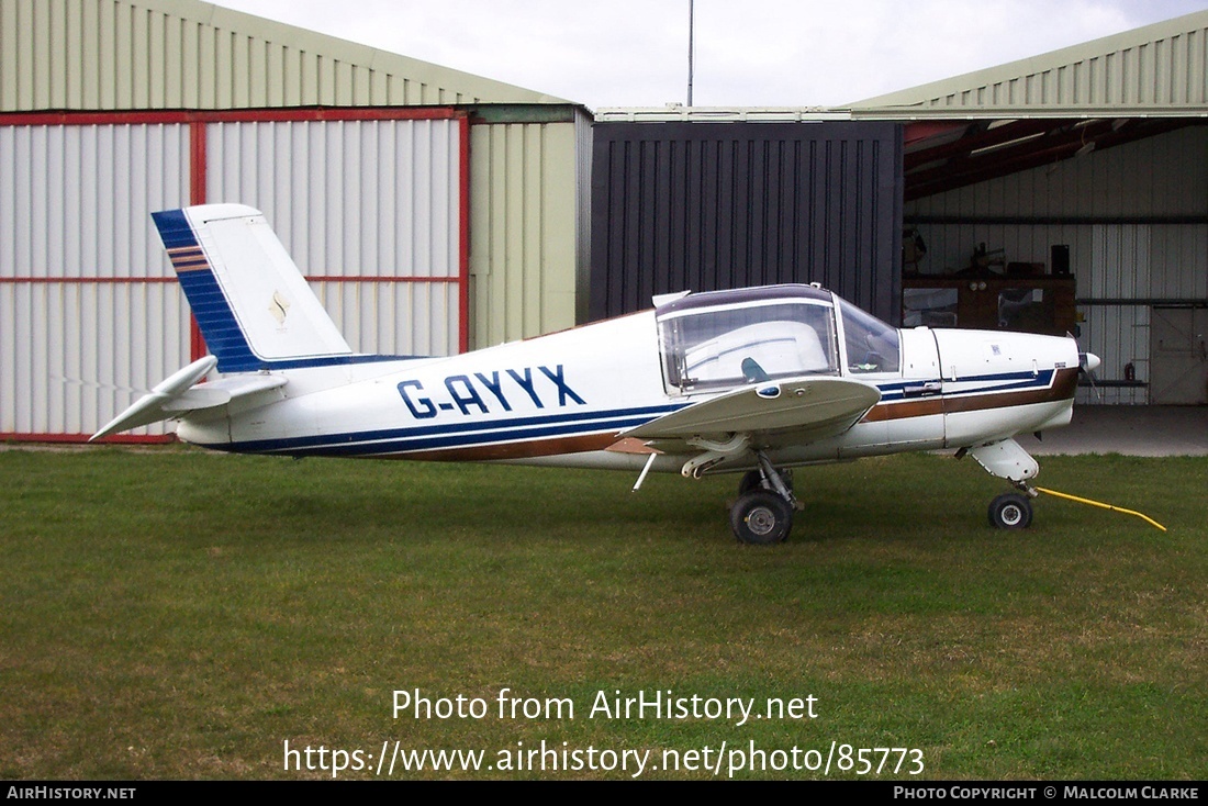 Aircraft Photo of G-AYYX | Socata MS-880B Rallye Club | AirHistory.net #85773