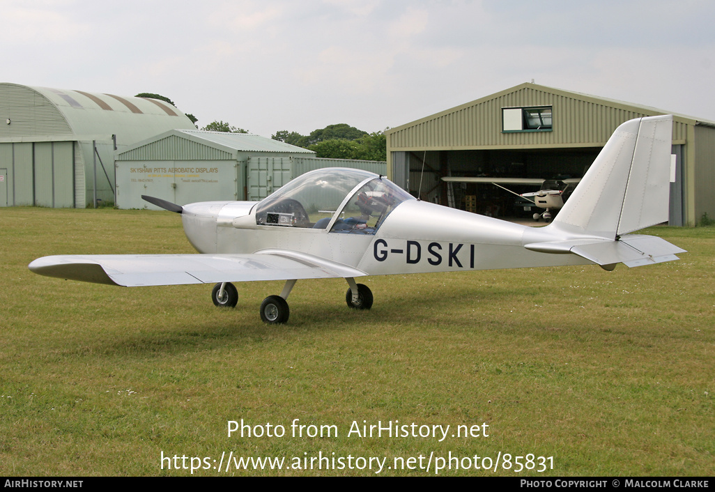 Aircraft Photo of G-DSKI | Evektor-Aerotechnik EV-97 Eurostar | AirHistory.net #85831