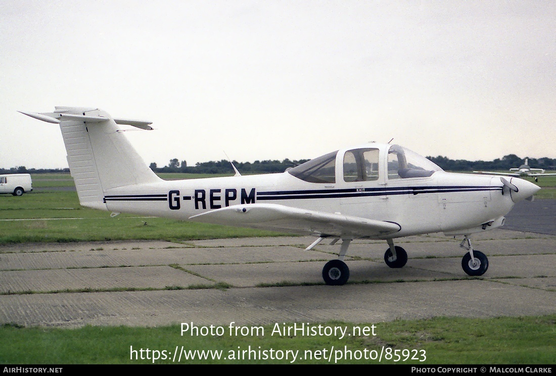 Aircraft Photo of G-REPM | Piper PA-38-112 Tomahawk | Nultree | AirHistory.net #85923