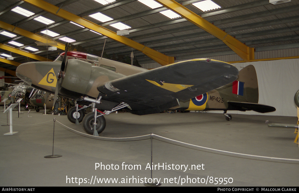 Aircraft Photo of MP425 | Airspeed AS-10 Oxford I | UK - Air Force | AirHistory.net #85950