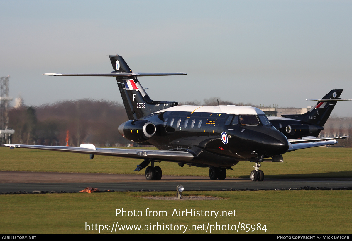 Aircraft Photo of XS739 | Hawker Siddeley HS-125-2 Dominie T1 | UK - Air Force | AirHistory.net #85984