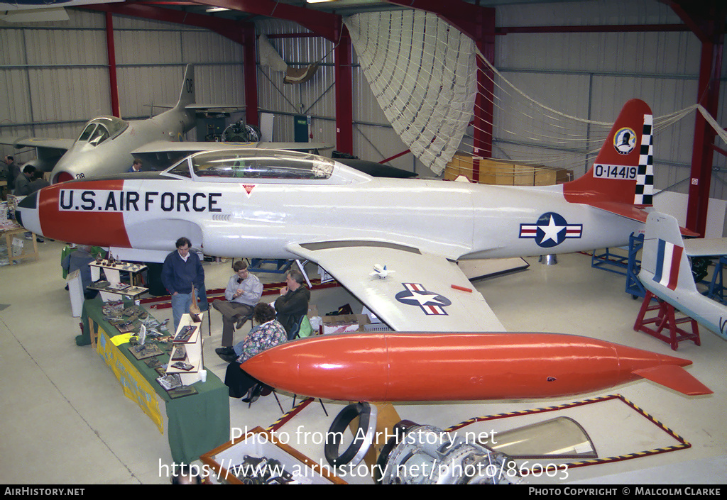 Aircraft Photo of 51-4419 / 0-14419 | Lockheed T-33A | Midland Air Museum | AirHistory.net #86003