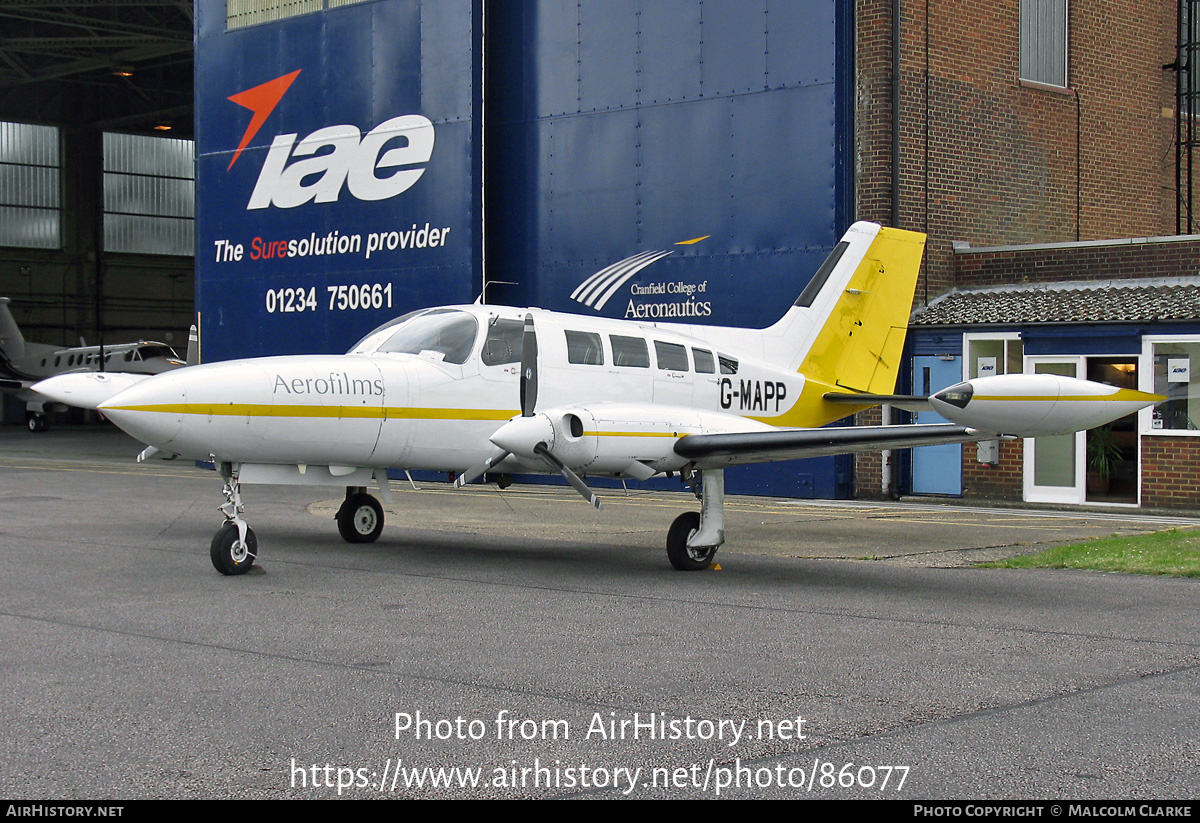 Aircraft Photo of G-MAPP | Cessna 402B Utililiner | AirHistory.net #86077