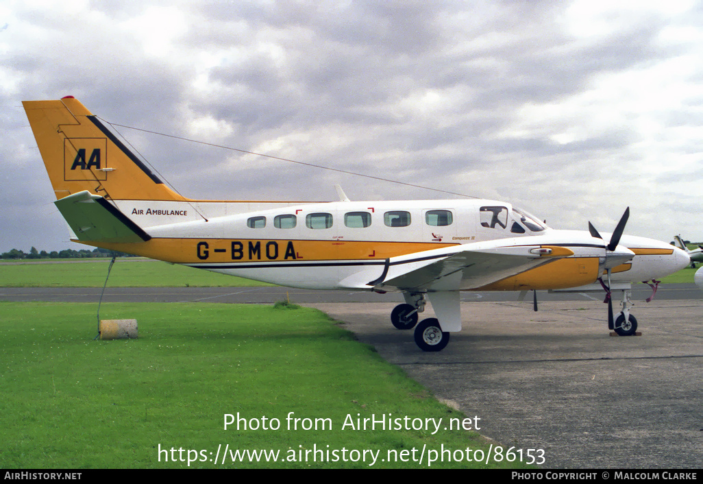 Aircraft Photo of G-BMOA | Cessna 441 Conquest II | Automobile Association - AA | AirHistory.net #86153