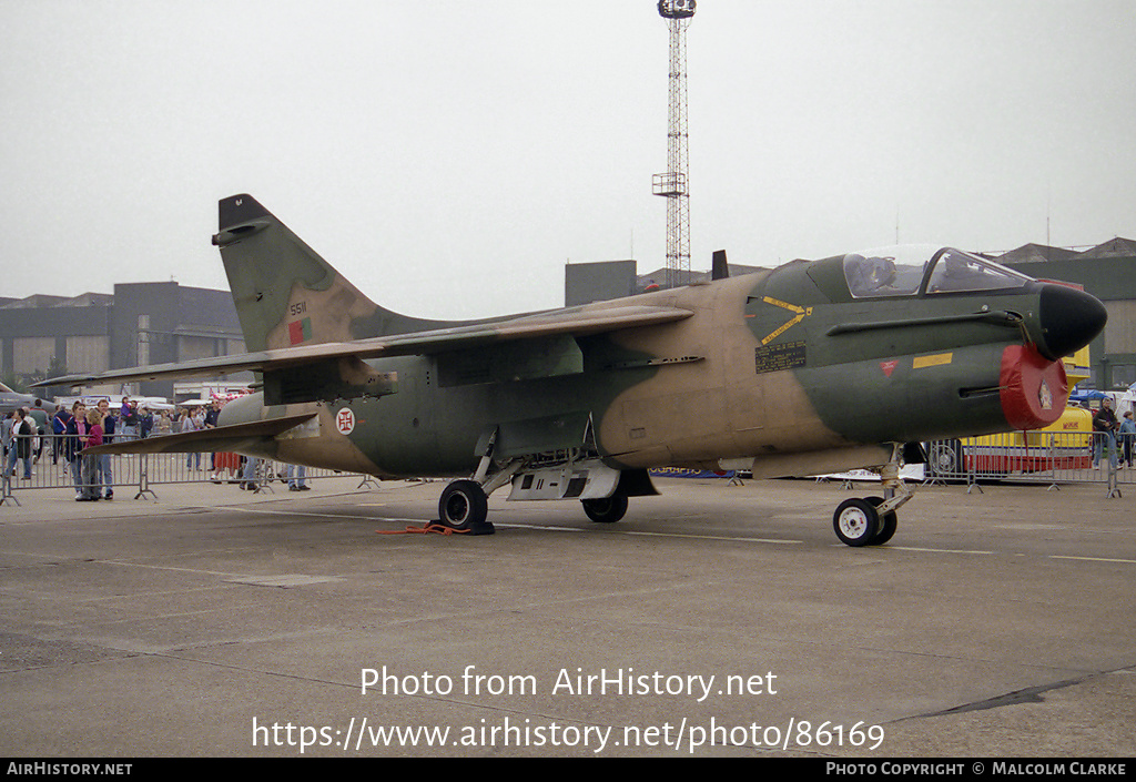 Aircraft Photo of 15511 | LTV A-7P Corsair II | Portugal - Air Force | AirHistory.net #86169