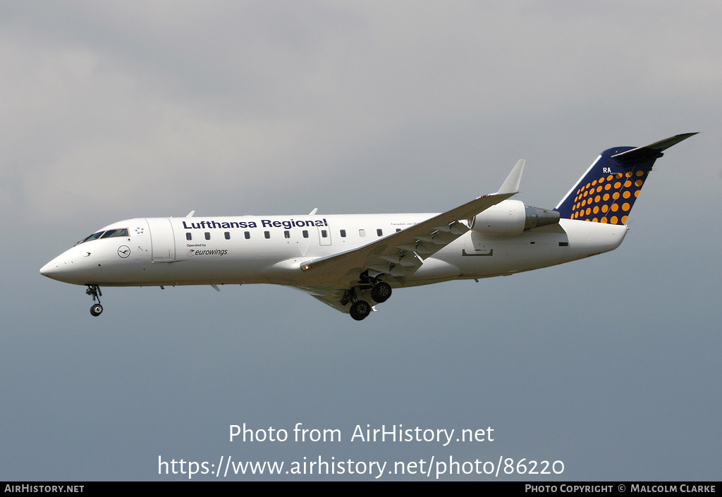 Aircraft Photo of D-ACRA | Bombardier CRJ-200ER (CL-600-2B19) | Lufthansa Regional | AirHistory.net #86220