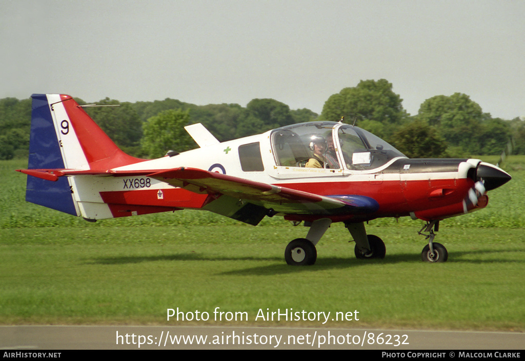 Aircraft Photo of G-BZME / XX698 | Scottish Aviation Bulldog T1 | UK - Air Force | AirHistory.net #86232