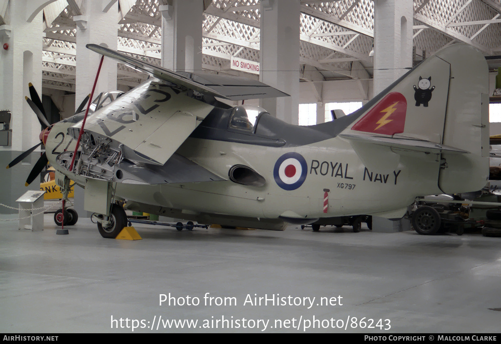 Aircraft Photo of XG797 | Fairey Gannet ECM.6 | UK - Navy | AirHistory.net #86243