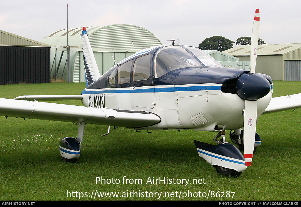 Aircraft Photo of G-AWSL | Piper PA-28-180 Cherokee D | AirHistory.net #86287