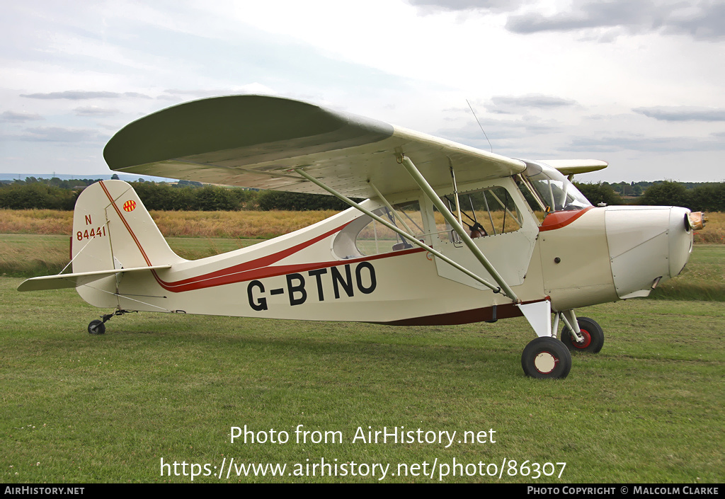 Aircraft Photo of G-BTNO | Aeronca 7AC Champion | AirHistory.net #86307