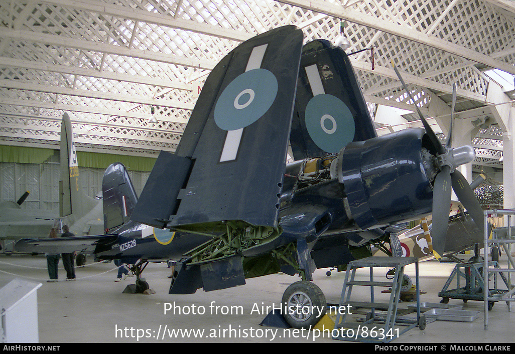 Aircraft Photo of N240CA / NZ5628 | Vought F4U-4 Corsair | New Zealand - Navy | AirHistory.net #86341