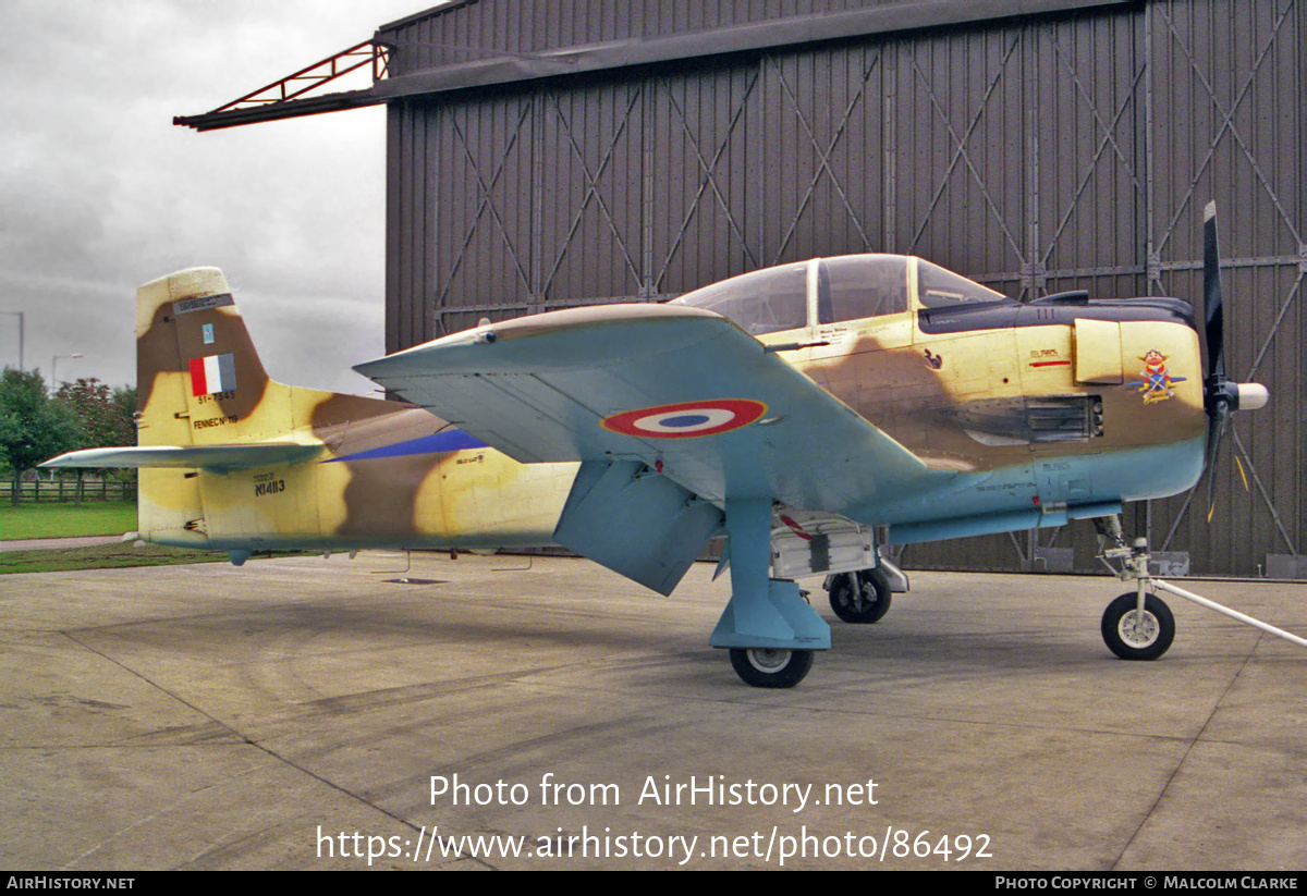 Aircraft Photo of N14113 / 51-7545 | North American AT-28D Trojan | France - Air Force | AirHistory.net #86492