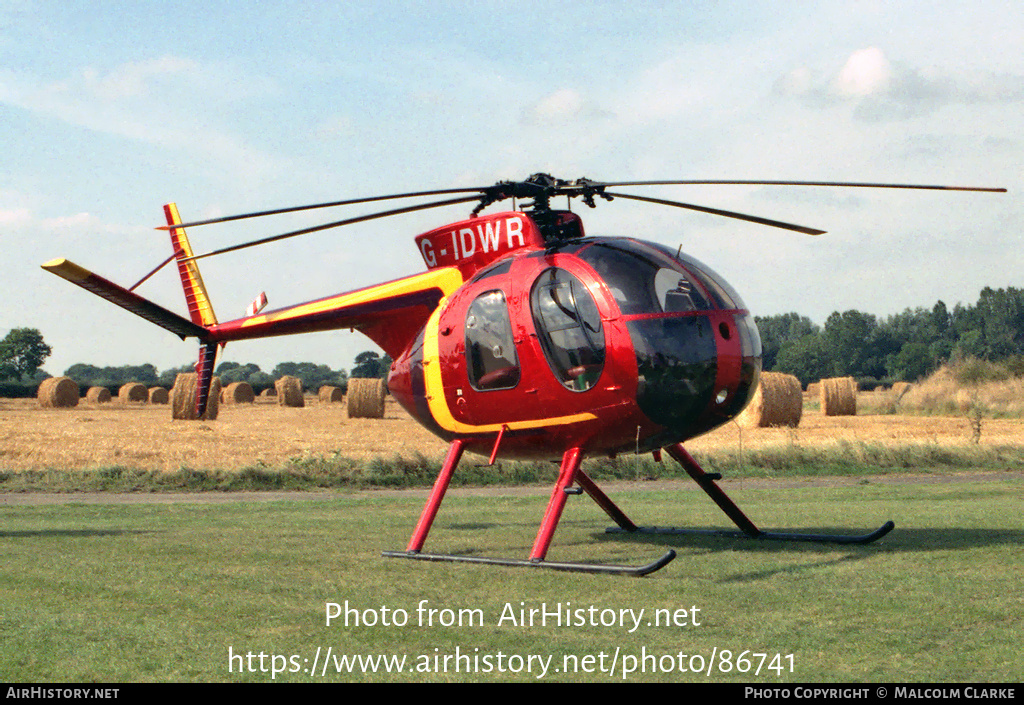 Aircraft Photo of G-IDWR | Hughes 500C (369HS) | AirHistory.net #86741