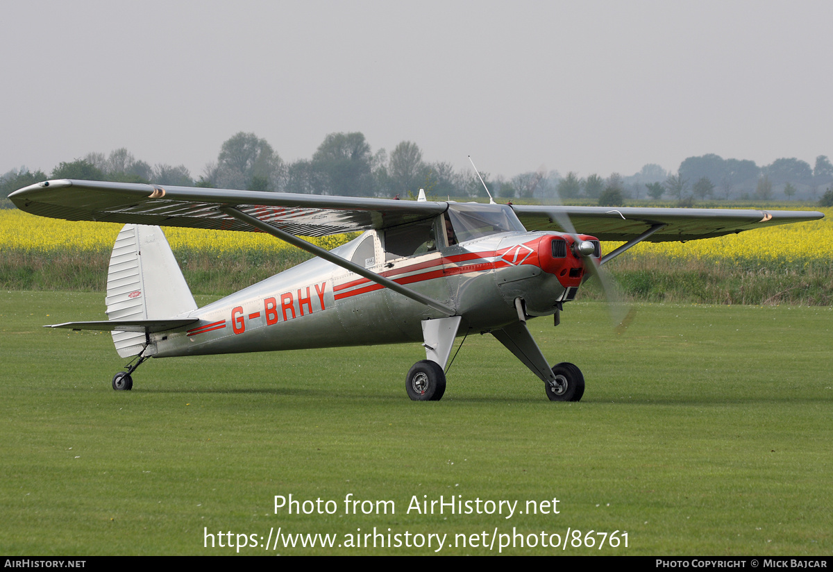 Aircraft Photo of G-BRHY | Luscombe 8E Silvaire Deluxe | AirHistory.net #86761