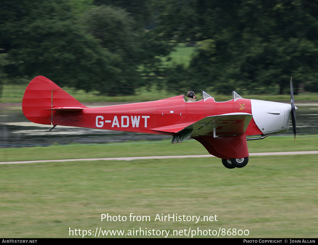 Aircraft Photo of G-ADWT | Miles M.2W Hawk Trainer | AirHistory.net #86800