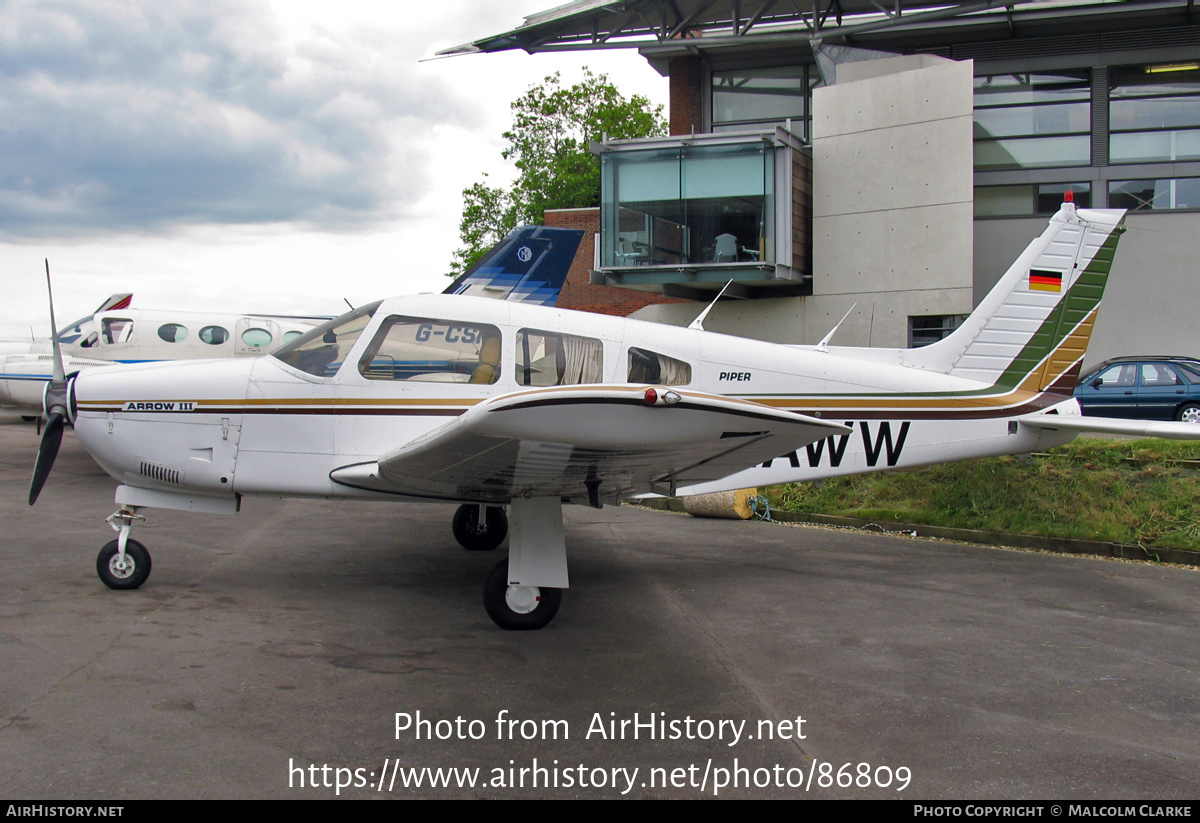 Aircraft Photo of D-EAWW | Piper PA-28R-201 Arrow III | AirHistory.net #86809