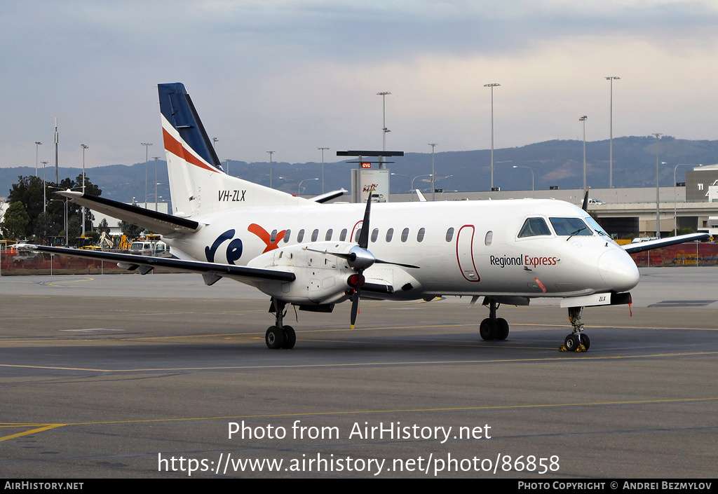 Aircraft Photo of VH-ZLX | Saab 340B | REX - Regional Express | AirHistory.net #86858