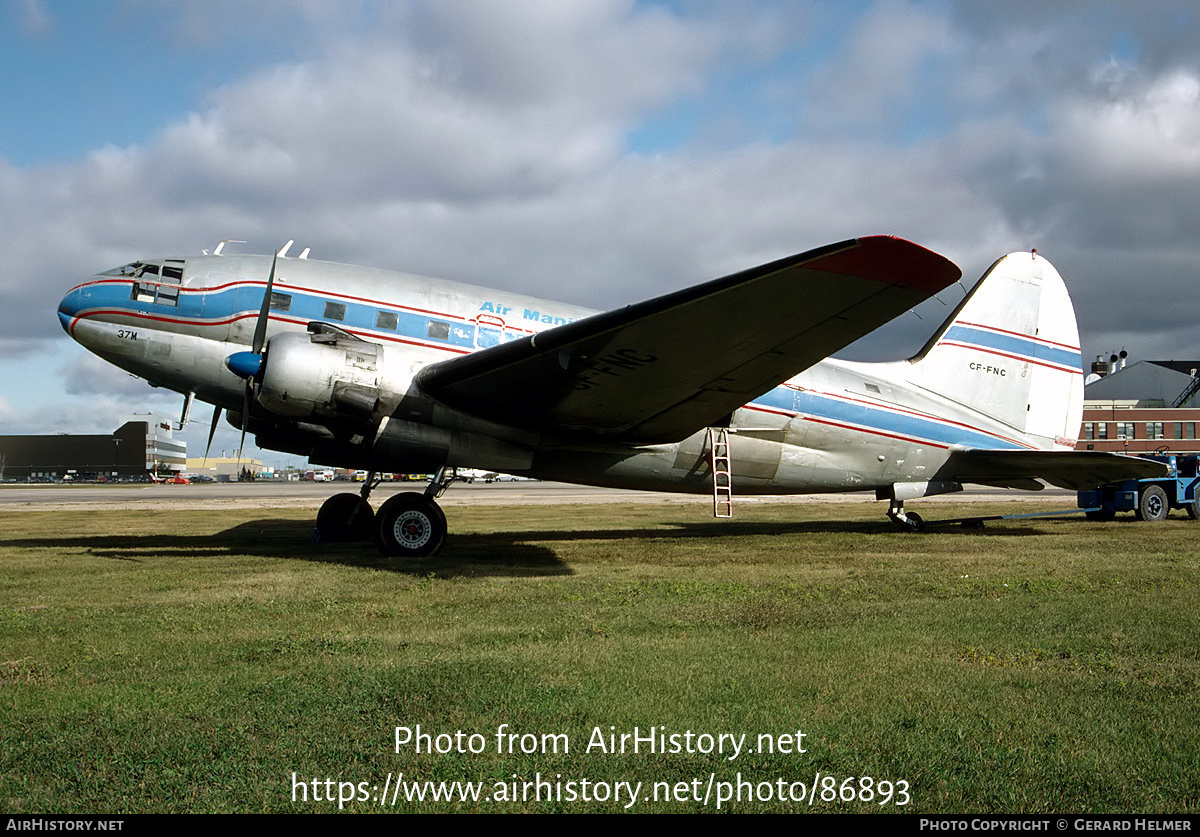 Aircraft Photo of CF-FNC | Curtiss C-46F Commando | Air Manitoba | AirHistory.net #86893