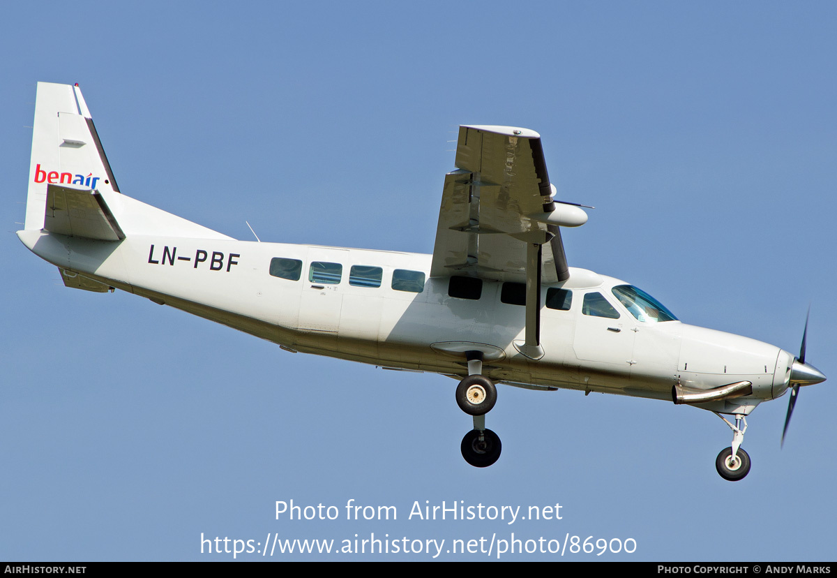 Aircraft Photo of LN-PBF | Cessna 208B Grand Caravan | BenAir | AirHistory.net #86900