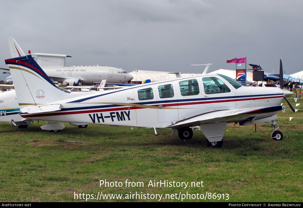 Aircraft Photo of VH-FMY | Beech A36 Bonanza 36 | AirHistory.net #86913