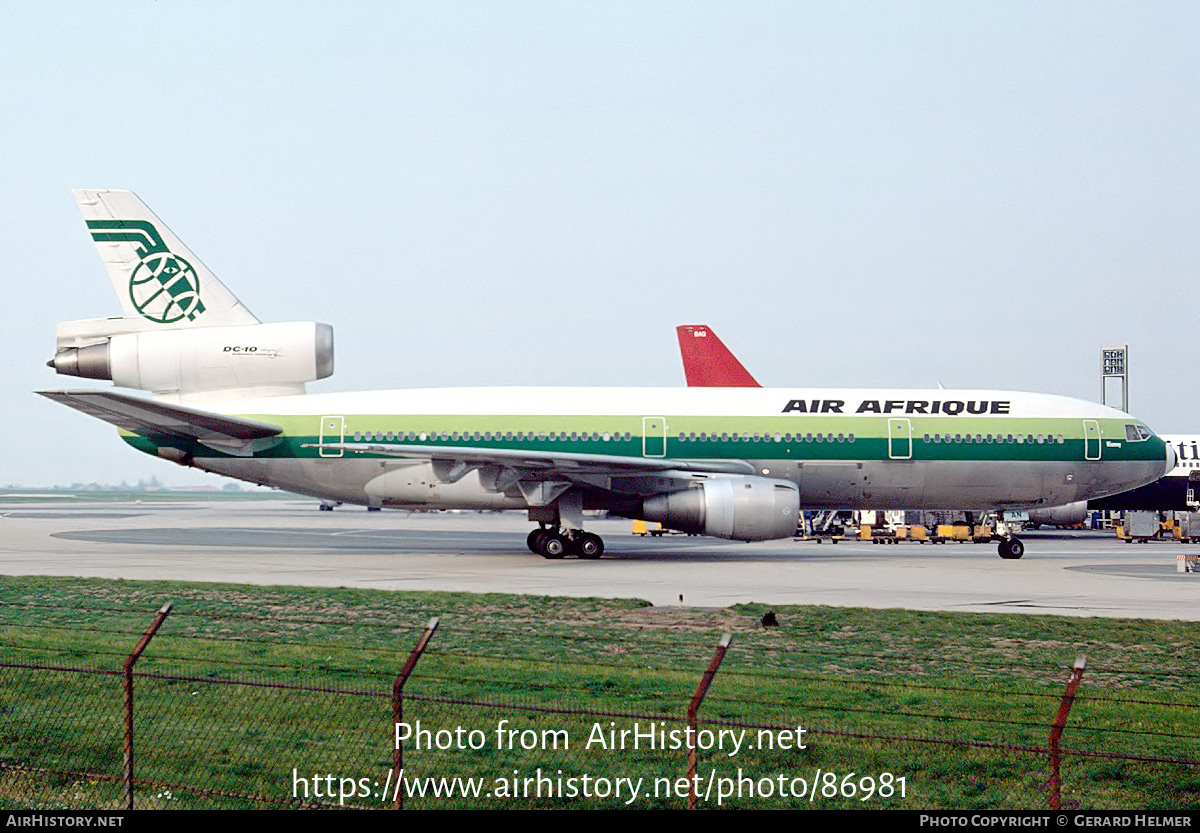 Aircraft Photo of TU-TAN | McDonnell Douglas DC-10-30 | Air Afrique | AirHistory.net #86981