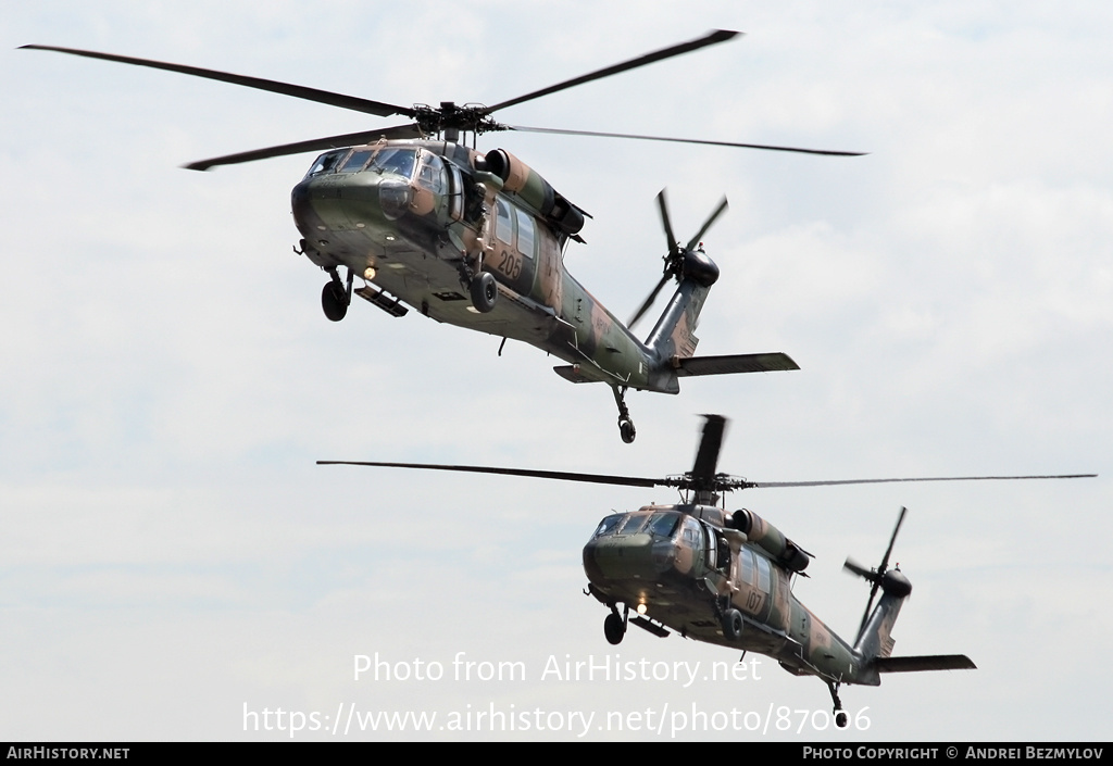 Aircraft Photo of A25-205 | Sikorsky S-70A-9 Black Hawk | Australia - Army | AirHistory.net #87006