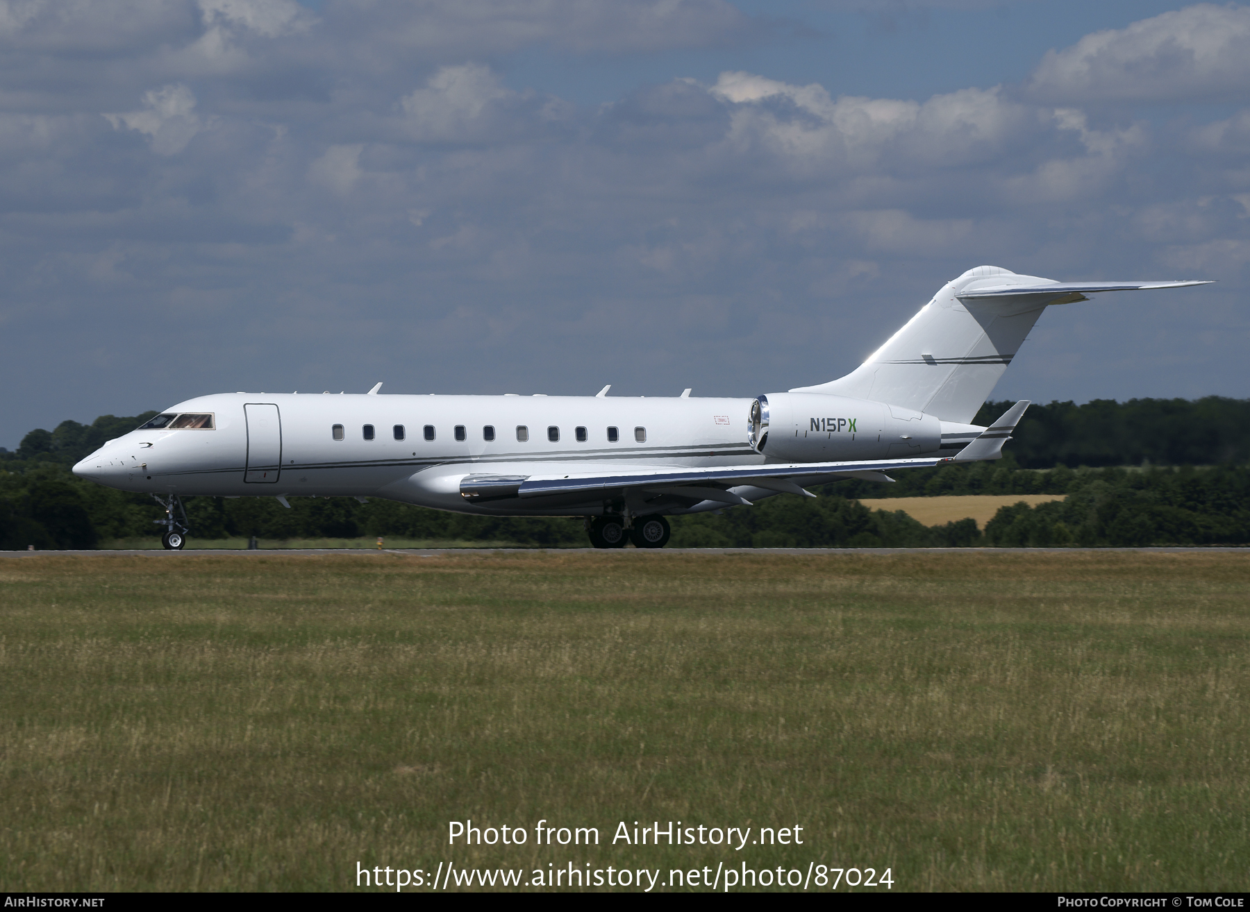 Aircraft Photo of N15PX | Bombardier Global 5000 (BD-700-1A11) | AirHistory.net #87024