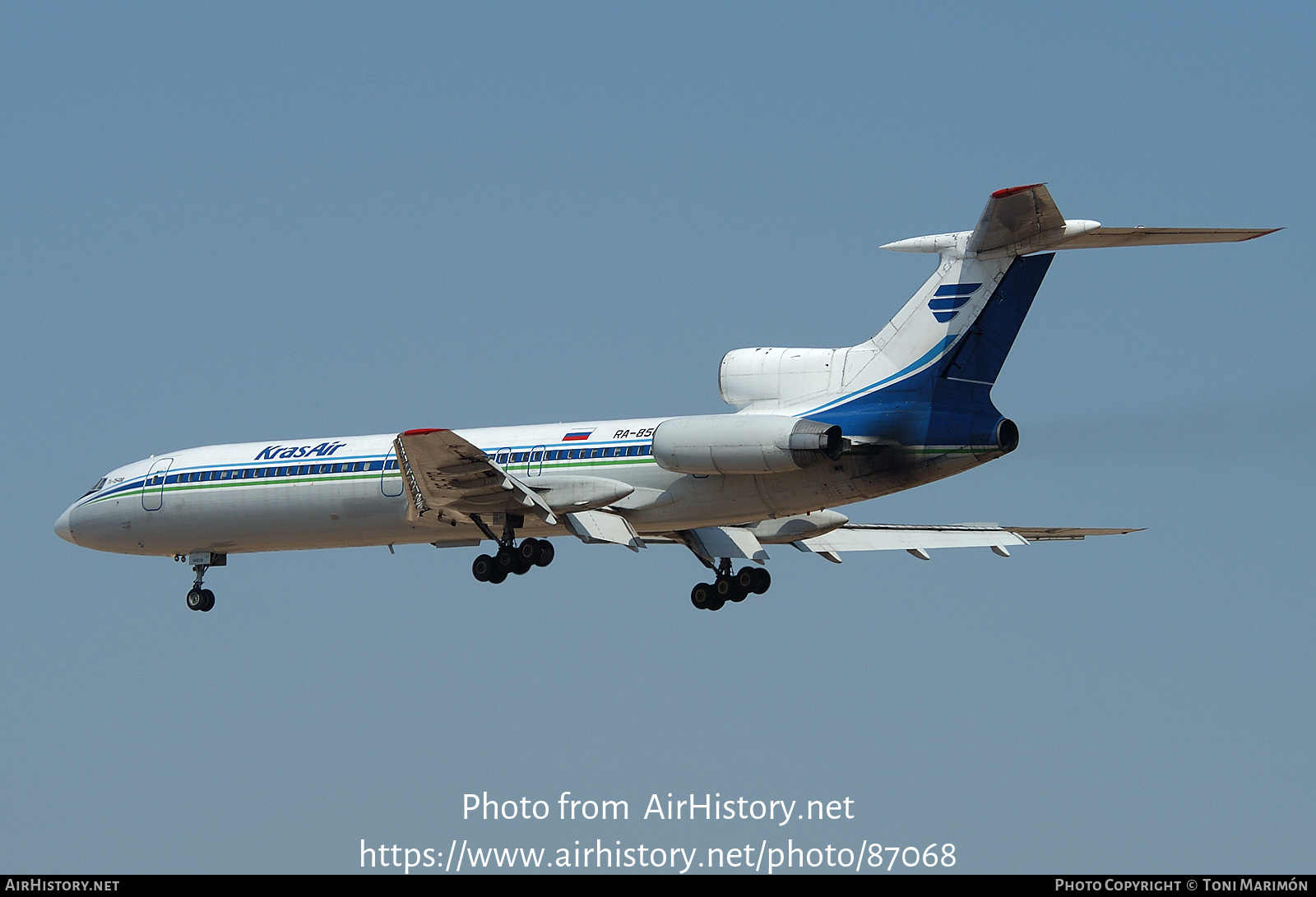 Aircraft Photo of RA-85678 | Tupolev Tu-154M | Kras Air | AirHistory.net #87068