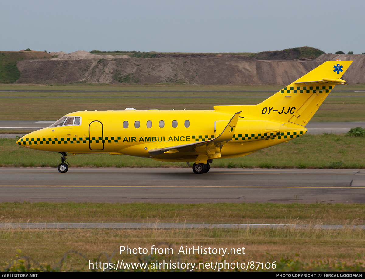 Aircraft Photo of OY-JJC | Raytheon Hawker 800XP | JoinJet | AirHistory.net #87106