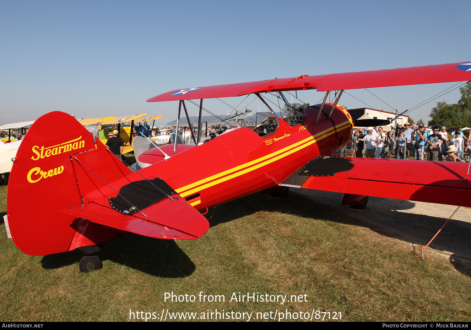 Aircraft Photo of D-EMDV | Boeing PT-13D Kaydet (E75) | Stearman Crew | AirHistory.net #87121