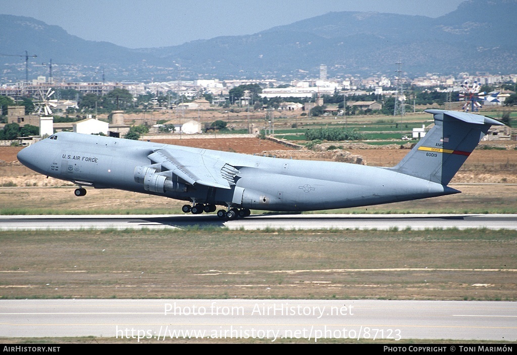 Aircraft Photo of 86-0019 / 60019 | Lockheed C-5B Galaxy (L-500) | USA - Air Force | AirHistory.net #87123