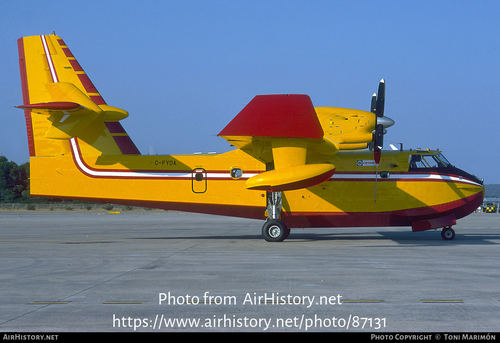 Aircraft Photo of C-FYDA | Canadair CL-415 (CL-215-6B11) | AirHistory.net #87131