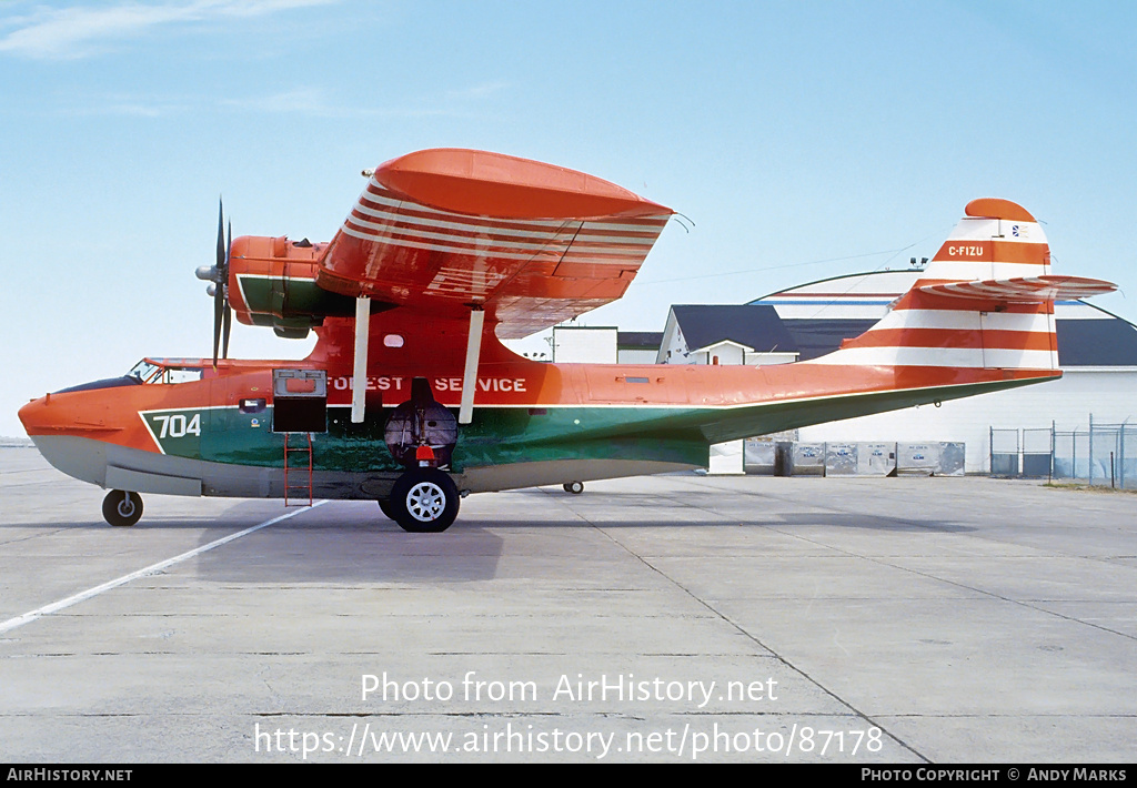 Aircraft Photo of C-FIZU | Consolidated PBY-6A Catalina | Newfoundland and Labrador Forest Service | AirHistory.net #87178