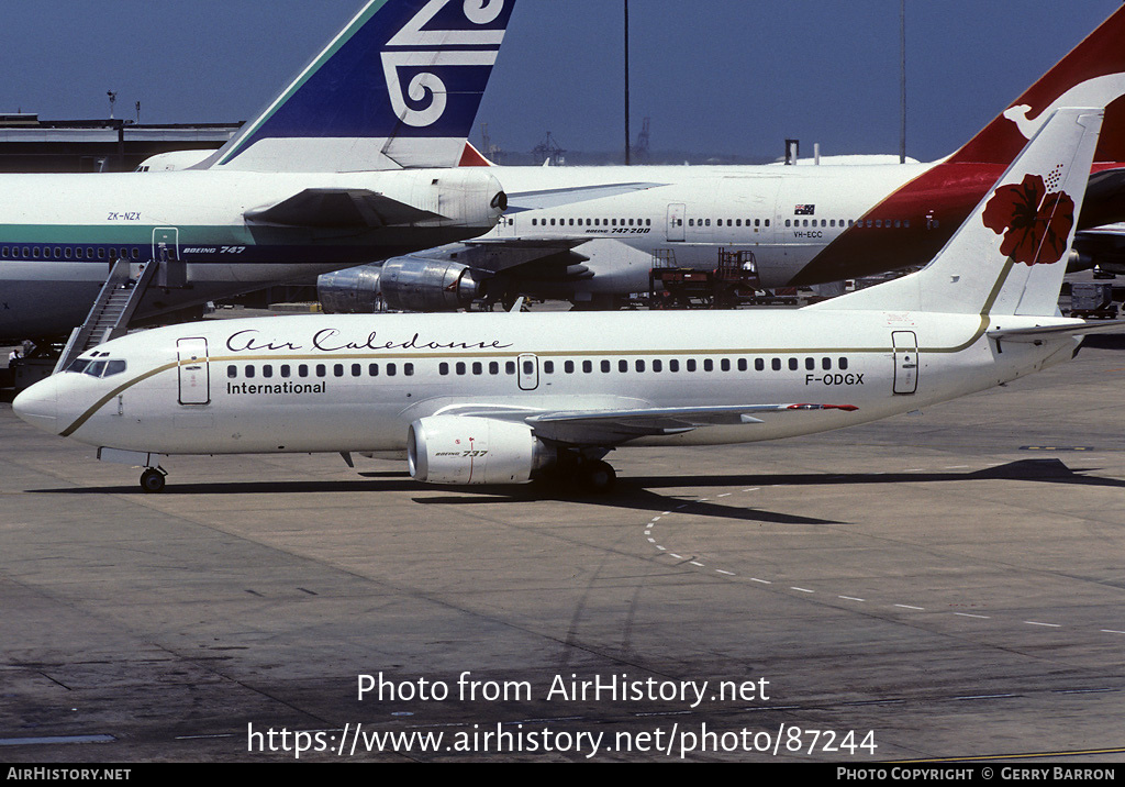 Aircraft Photo of F-ODGX | Boeing 737-33A | Air Calédonie International | AirHistory.net #87244