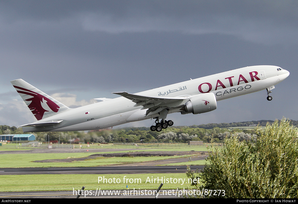 Aircraft Photo of A7-BFL | Boeing 777-F | Qatar Airways Cargo | AirHistory.net #87273