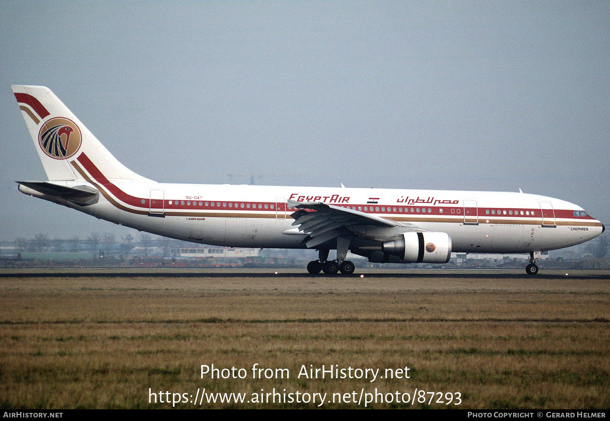 Aircraft Photo of SU-GAT | Airbus A300B4-622R | EgyptAir | AirHistory.net #87293