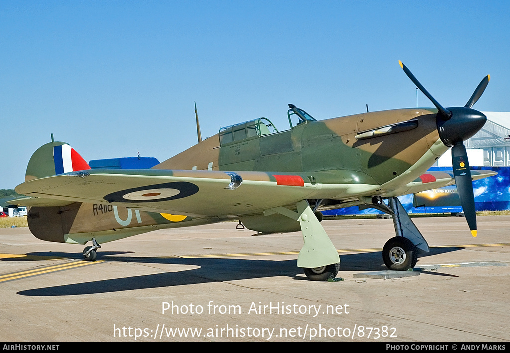 Aircraft Photo of G-HUPW / R4118 | Hawker Hurricane Mk1 | UK - Air Force | AirHistory.net #87382