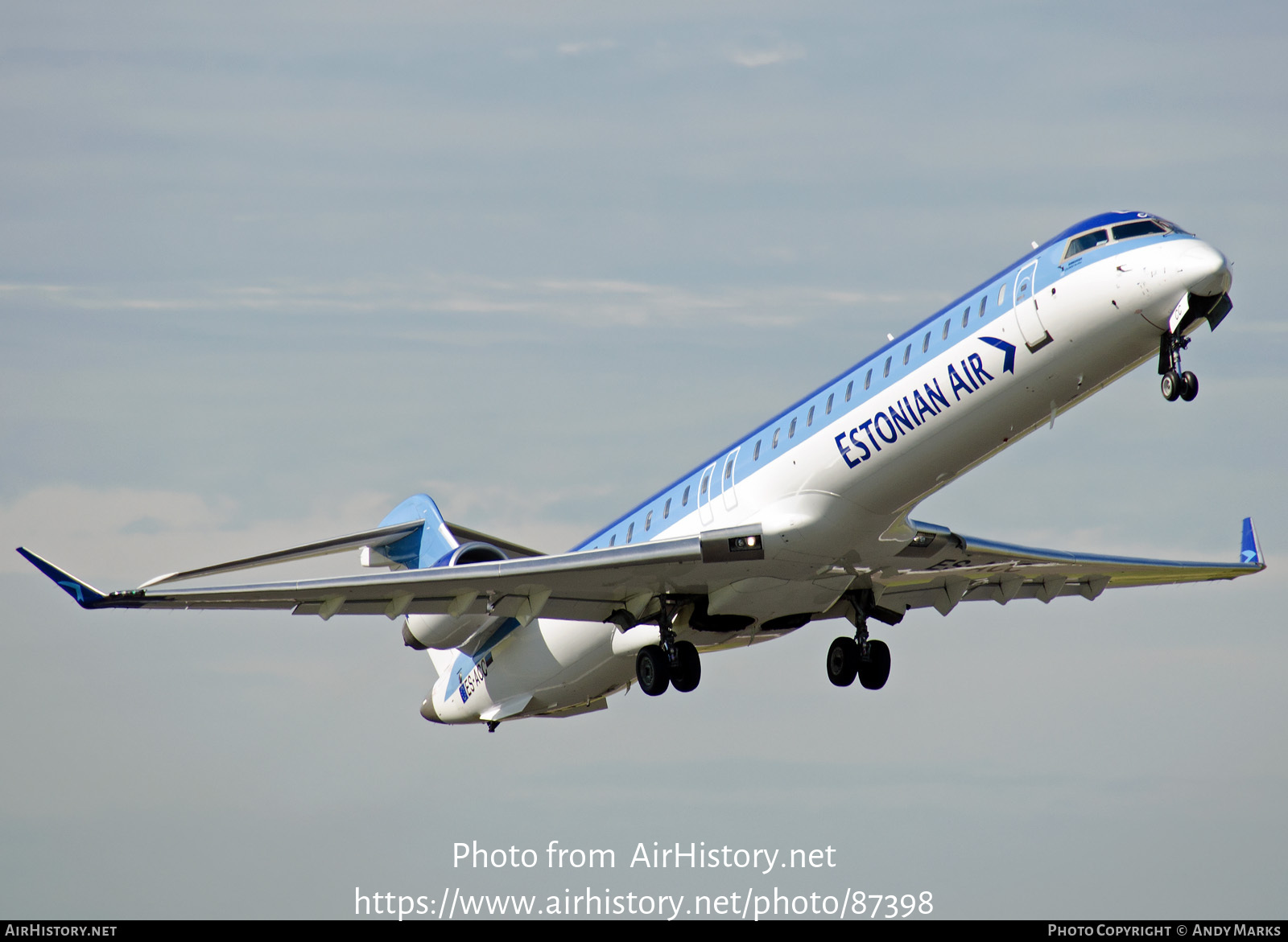 Aircraft Photo of ES-ACC | Bombardier CRJ-900ER (CL-600-2D24) | Estonian Air | AirHistory.net #87398