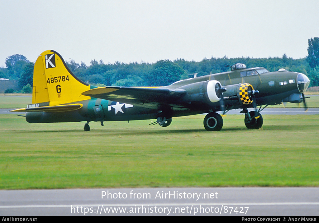 Aircraft Photo of G-BEDF / 485784 | Boeing B-17G Flying Fortress | USA - Air Force | AirHistory.net #87427