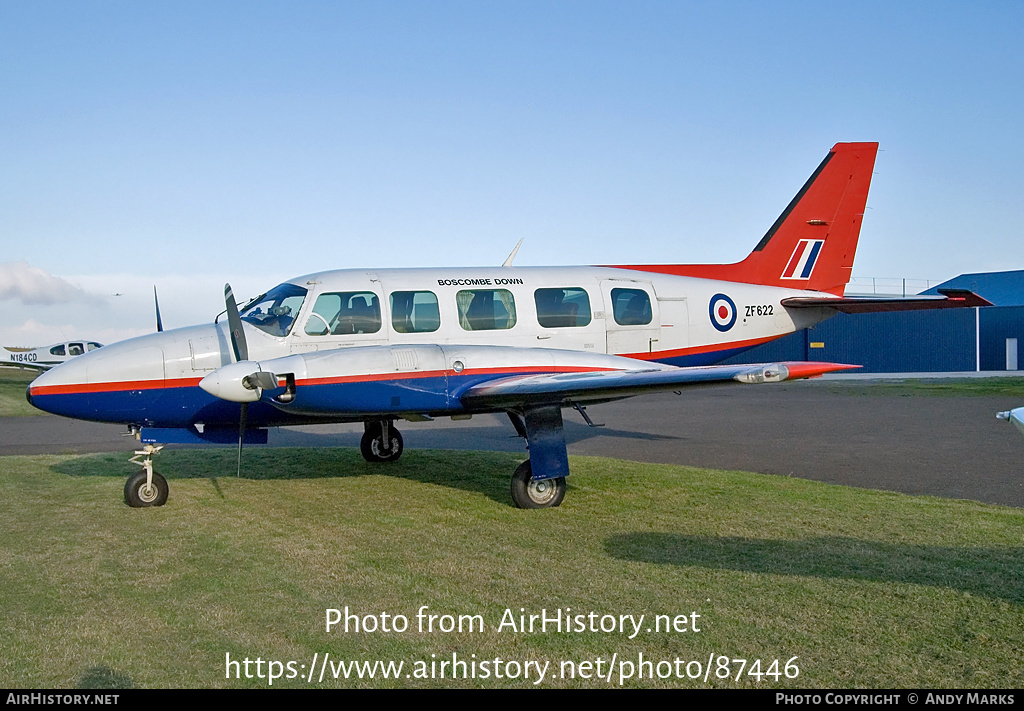 Aircraft Photo of ZF622 | Piper PA-31-350 Chieftain | UK - Air Force | AirHistory.net #87446