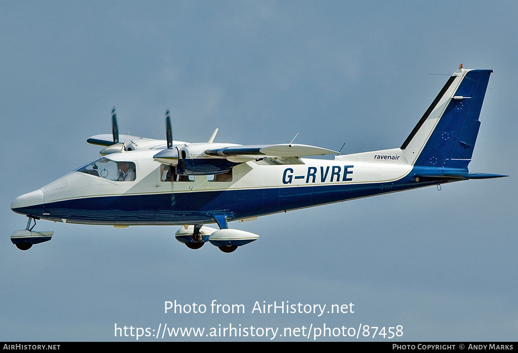 Aircraft Photo of G-RVRE | Partenavia P-68B Victor | Ravenair | AirHistory.net #87458