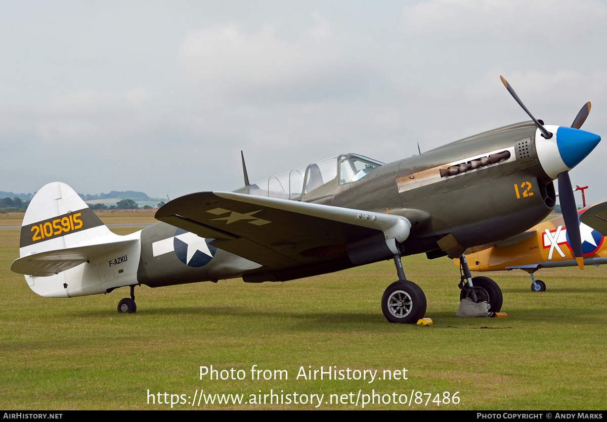 Aircraft Photo of F-AZKU / 2105915 | Curtiss P-40N Warhawk | USA - Air Force | AirHistory.net #87486