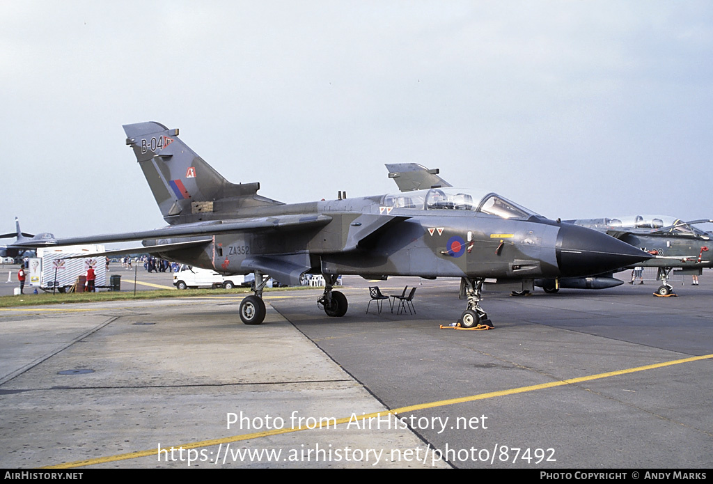 Aircraft Photo of ZA352 | Panavia Tornado GR1A | UK - Air Force | AirHistory.net #87492