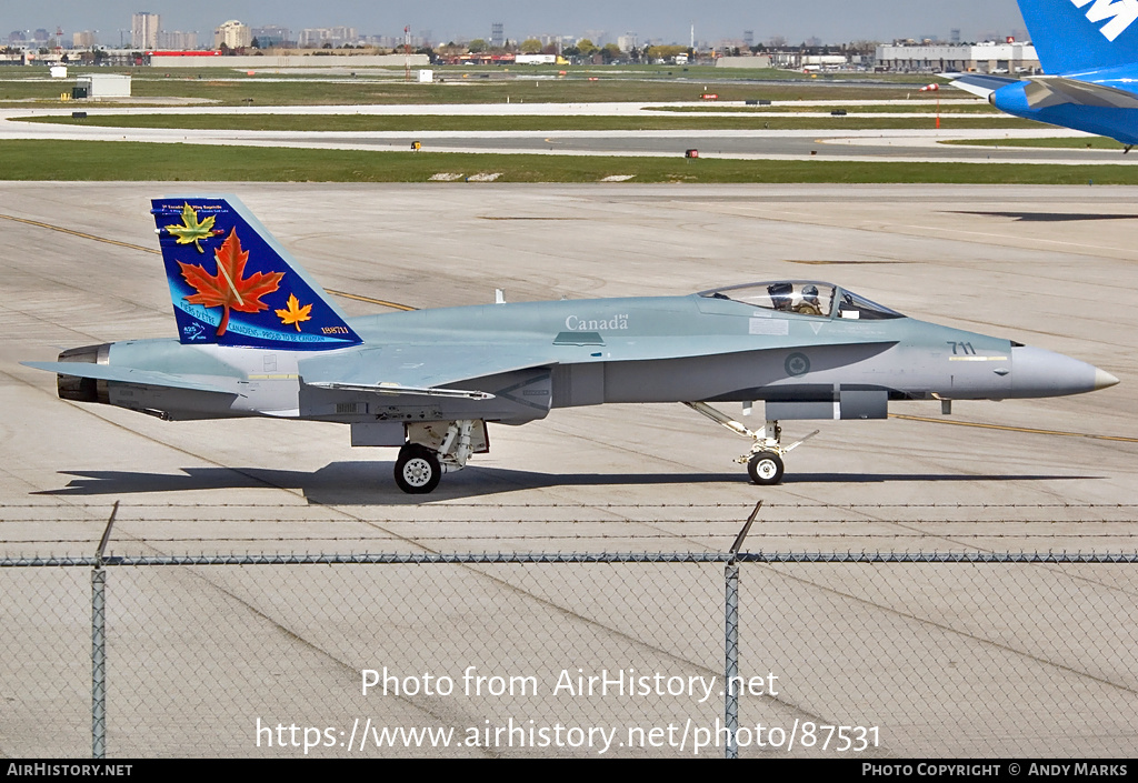 Aircraft Photo of 188711 | McDonnell Douglas CF-188 Hornet | Canada - Air Force | AirHistory.net #87531