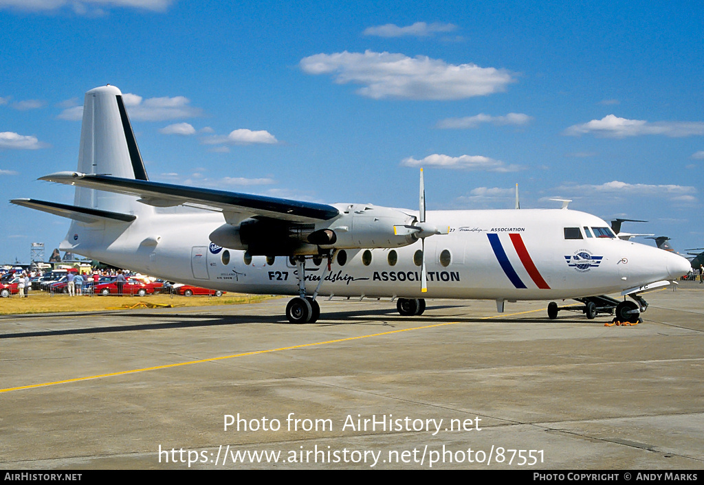 Aircraft Photo of PH-KFG | Fokker F27-200 Friendship | F-27 Friendship Association | AirHistory.net #87551