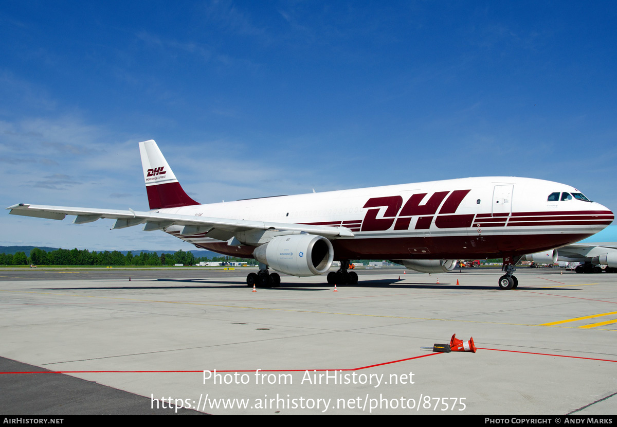 Aircraft Photo of EI-SAF | Airbus A300B4-203(F) | DHL Worldwide Express | AirHistory.net #87575