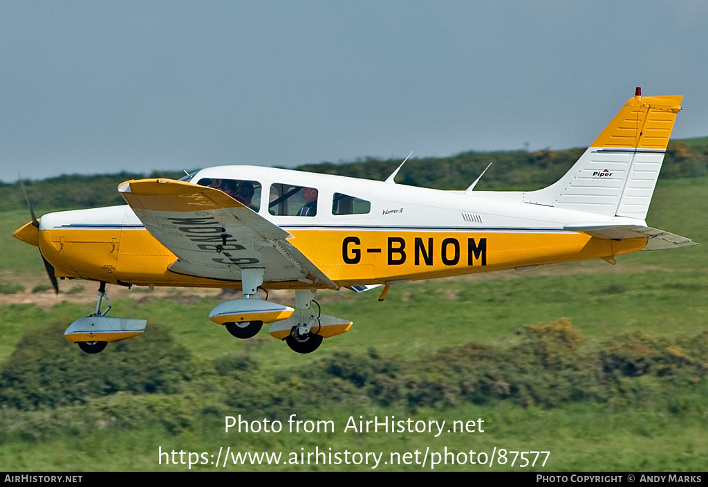 Aircraft Photo of G-BNOM | Piper PA-28-161 Warrior II | AirHistory.net #87577