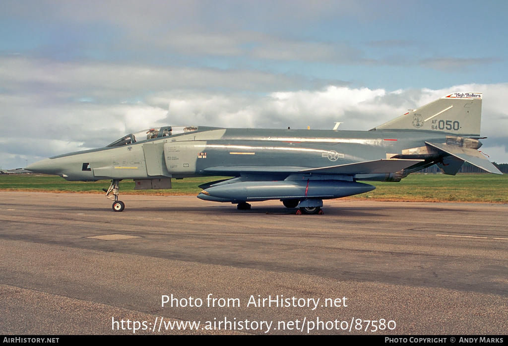 Aircraft Photo of 64-1050 | McDonnell RF-4C Phantom II | USA - Air Force | AirHistory.net #87580