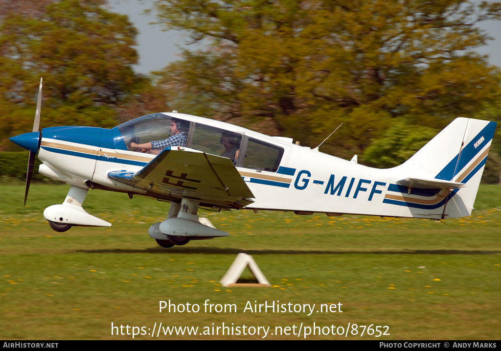 Aircraft Photo of G-MIFF | Robin DR-400-180 Regent | AirHistory.net #87652