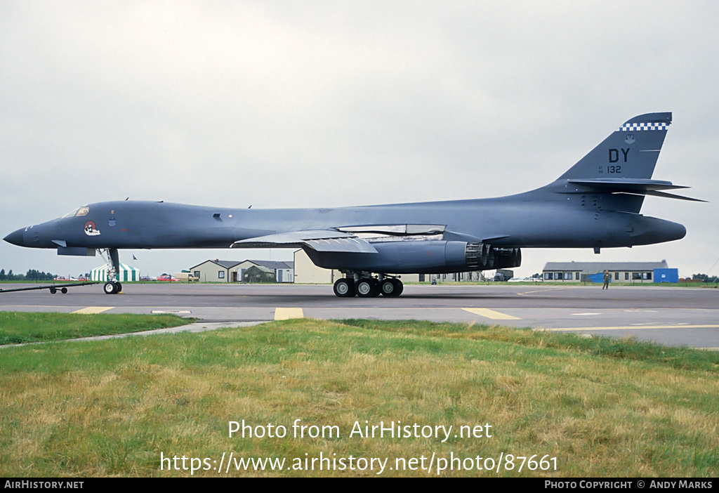 Aircraft Photo of 86-0132 / AF86-132 | Rockwell B-1B Lancer | USA - Air Force | AirHistory.net #87661